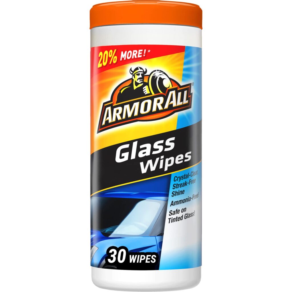 Armor All Car Glass Wipes, Auto Glass Cleaner