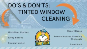 How To Clean Tinted Car Windows