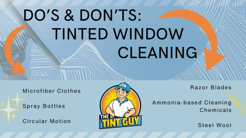 How To Clean Tinted Car Windows