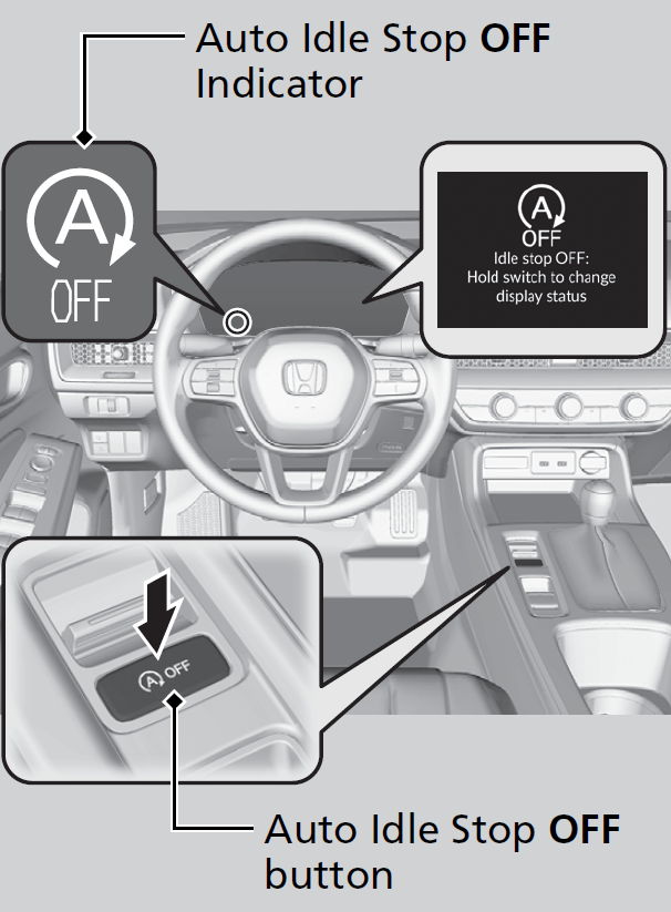 How to Disable Idle Stop on Honda Civic 2022