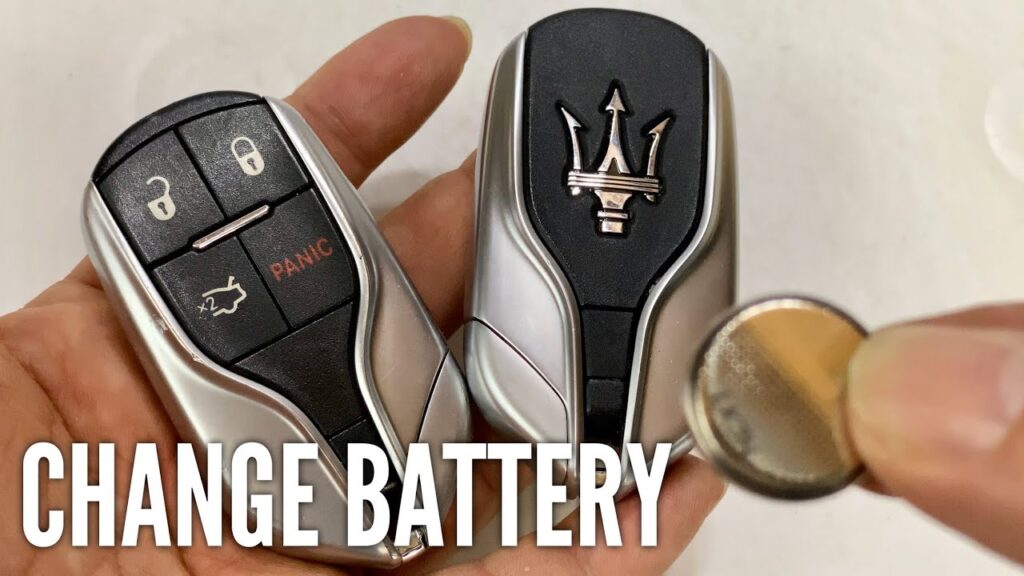 How to Easily Change Battery on Maserati Key Fob