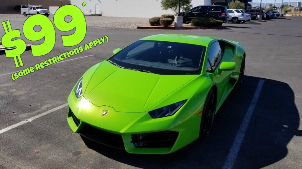 How to Rent a Lamborghini