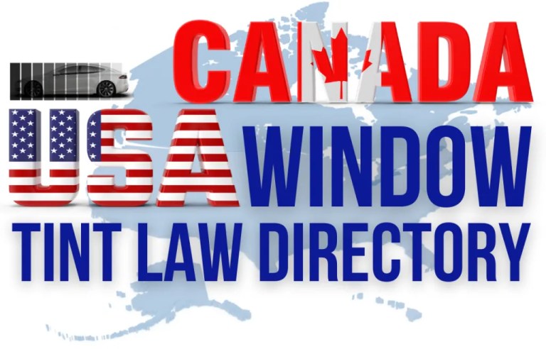 Window Tint Laws for Canadian Car in the Usa