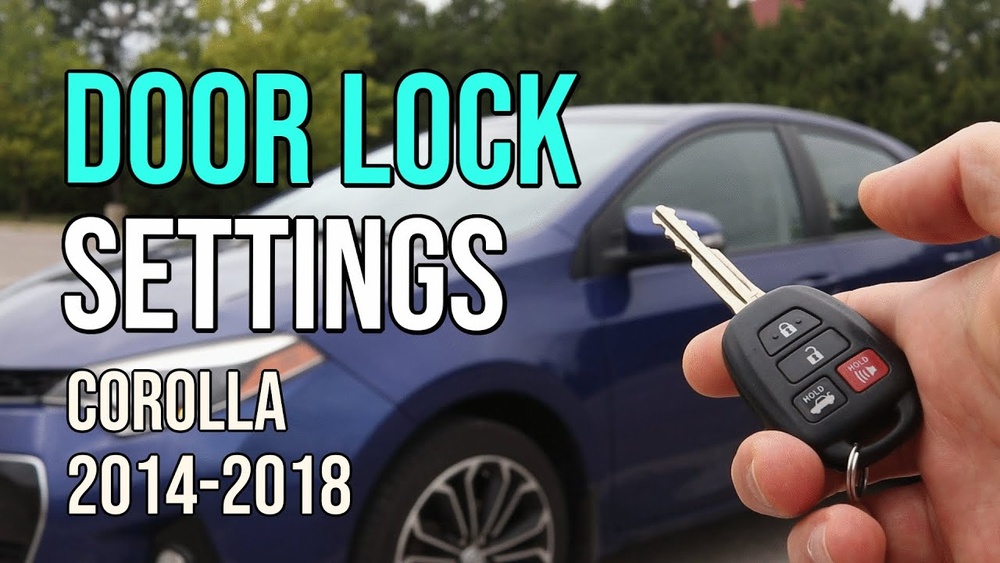 Do Toyota Corolla Lock Automatically