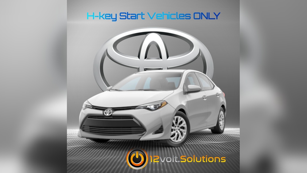 Does The 2014 Toyota Corolla Have Remote Start