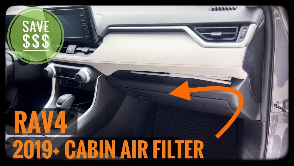 How To Change Cabin Air Filter Toyota Rav4