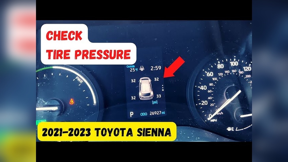 How To Check Tire Pressure On Toyota Corolla 2021