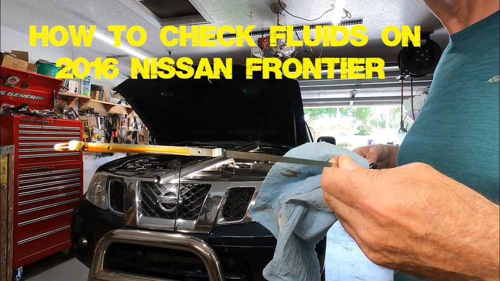 How To Check Transmission Fluid Nissan Frontier