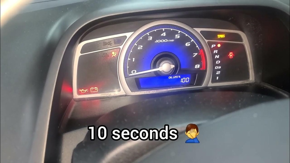 How to Easily Reset Oil Life on 2010 Honda Civic