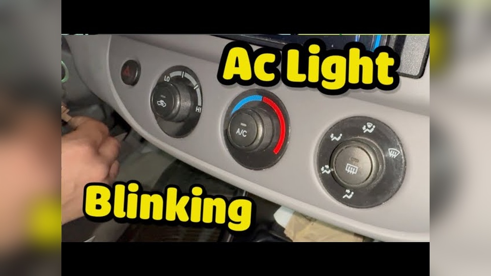 How To Fix Ac Light Blinking Toyota Camry