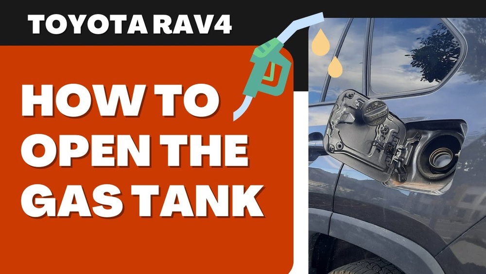 How To Open Gas Tank On Toyota Rav4 2022
