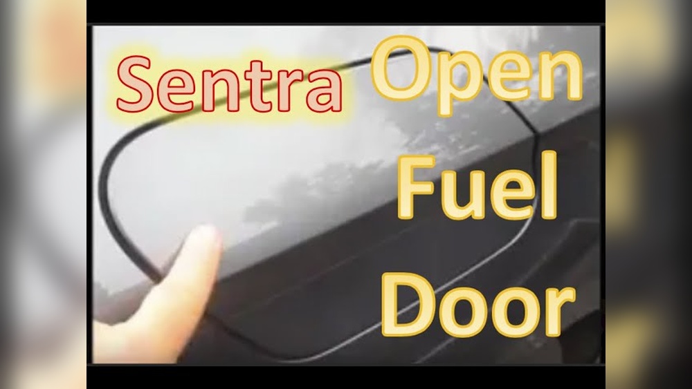 How To Open Nissan Sentra Gas Tank