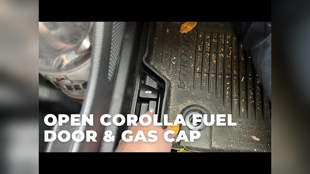 How To Open Toyota Corolla Gas Tank