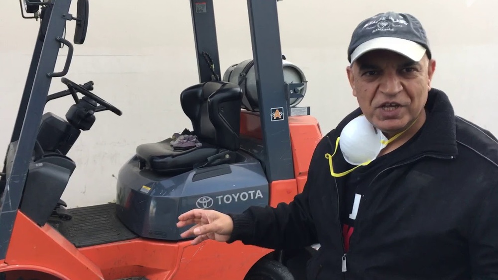 How To Open Toyota Forklift Hood