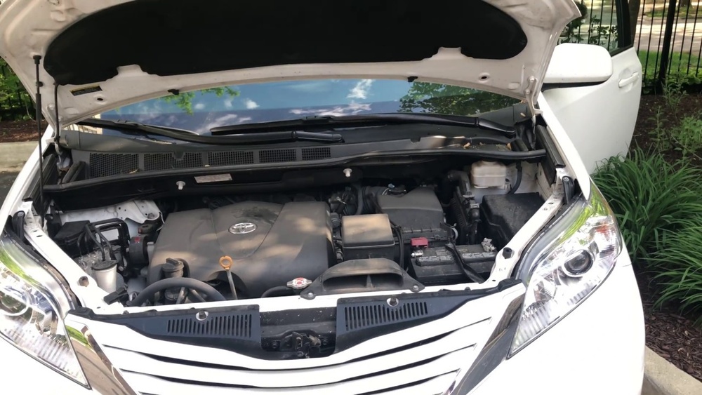 How To Open Toyota Sienna Hood