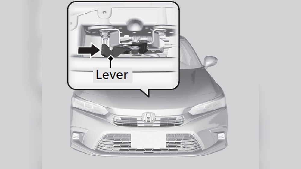 How to Pop Hood Honda Civic