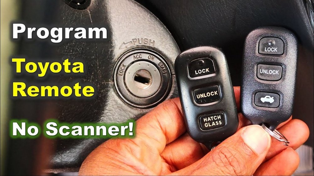 How To Program Toyota Camry Key Fob