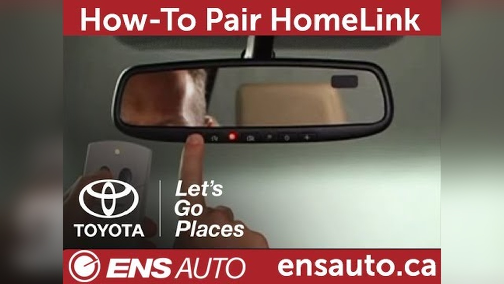 How To Program Toyota Garage Door Opener