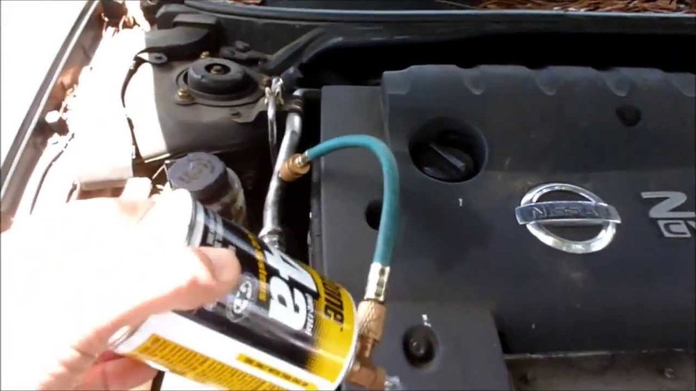 How To Put Freon In 2007 Nissan Altima