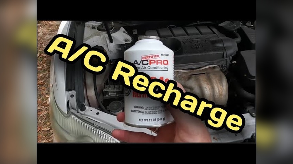 How To Put Freon In A 2009 Toyota Camry