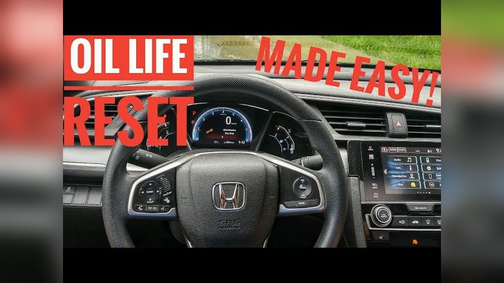 How to Quickly Reset Oil Life on 2019 Honda Civic