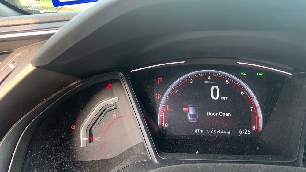 How to Quickly Reset Tire Pressure on Honda Civic 2020