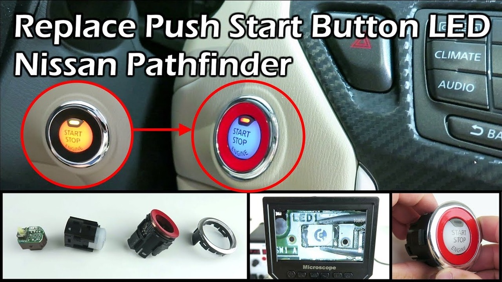 How To Remove Push Start Button Nissan