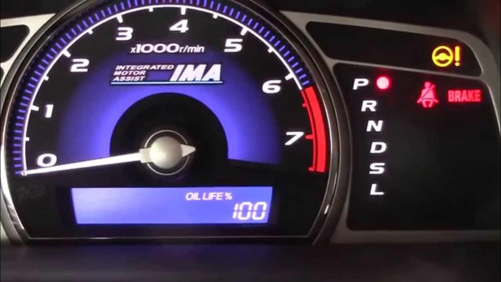 How to Reset Oil Life on Honda Civic 2007