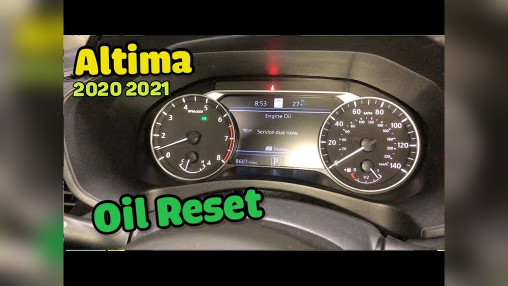 How To Reset Oil Light On Nissan Altima