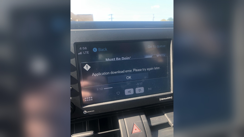 How To Stop Application Download Error Toyota