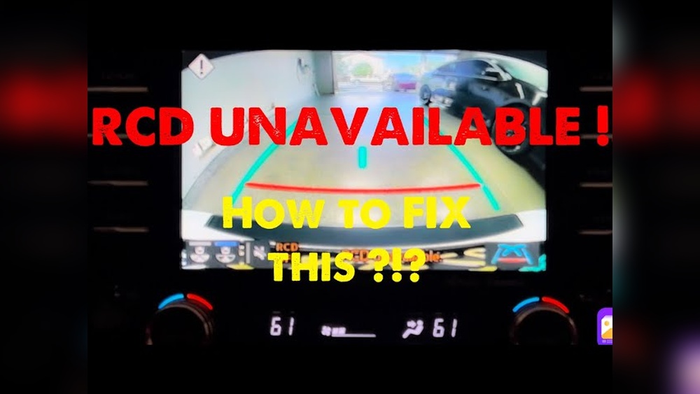 How To Turn On Rcd Toyota Camry 2020