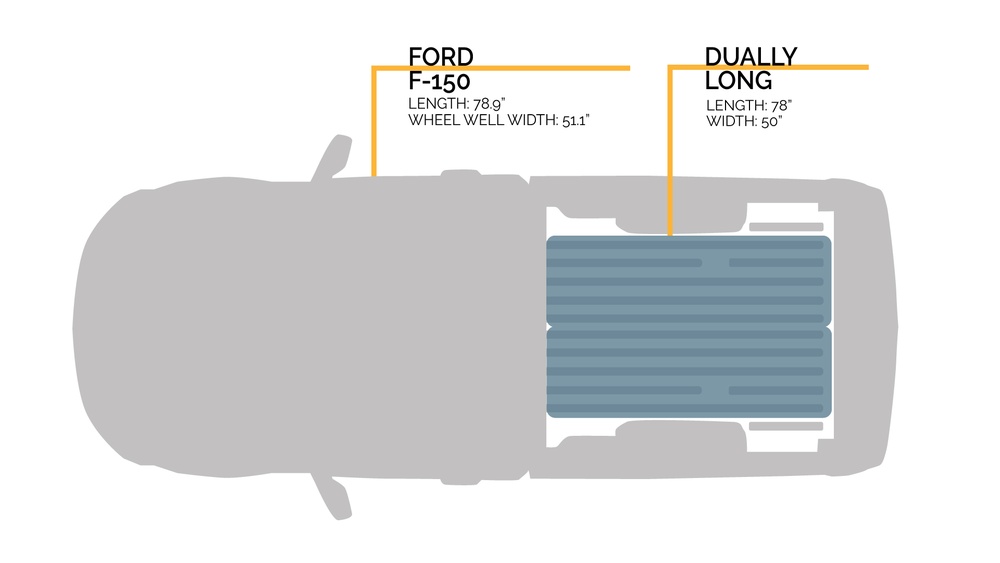How Wide is the Bed of a Ford F150