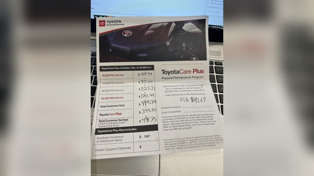 Is Toyota Care Plus Worth It