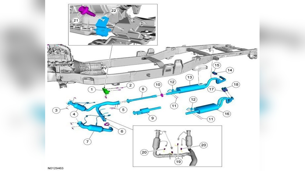 Locating the Catalytic Converter on a Ford F150