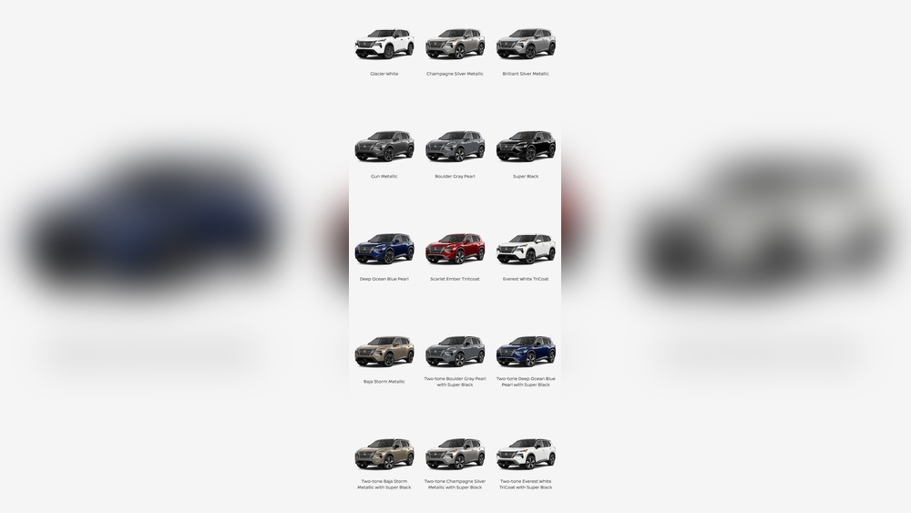 What Colors Does The Nissan Rogue Come In