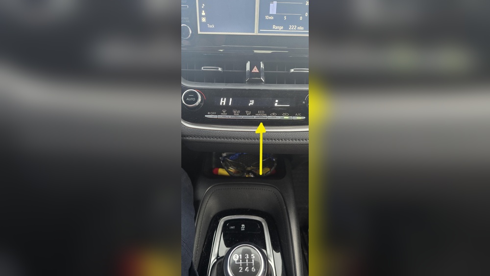 What Is Eco Heat Cool On Toyota Corolla