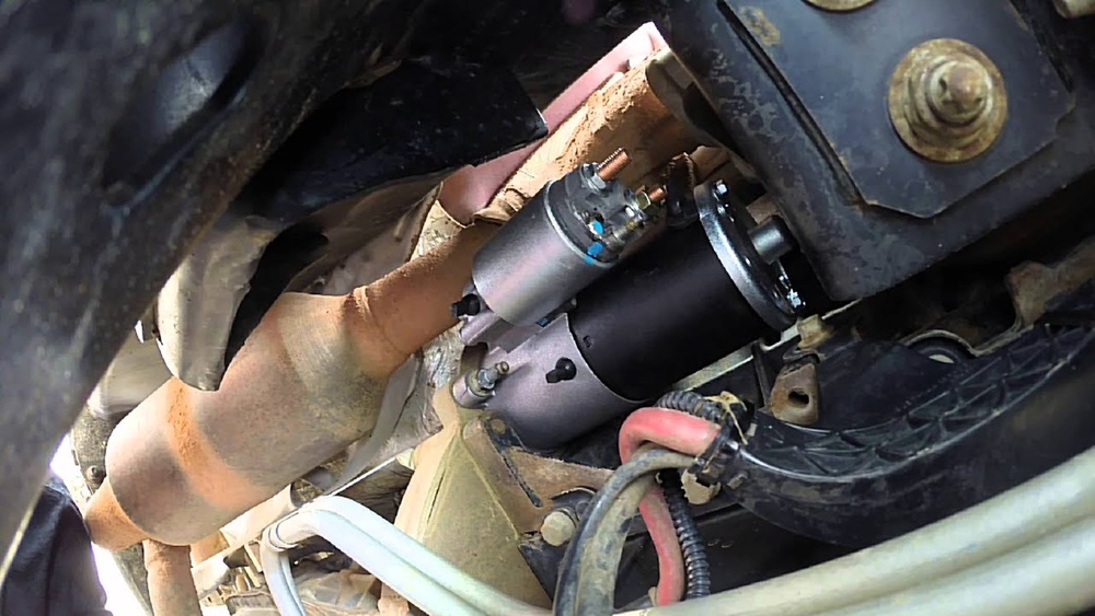 Where is Starter on Ford F150