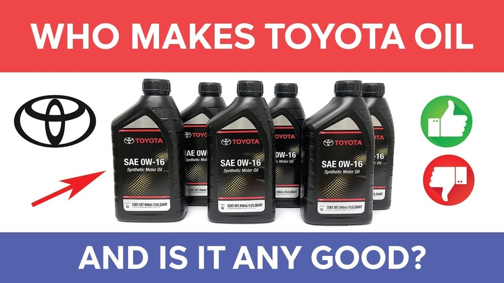 Who Makes Toyota Oil